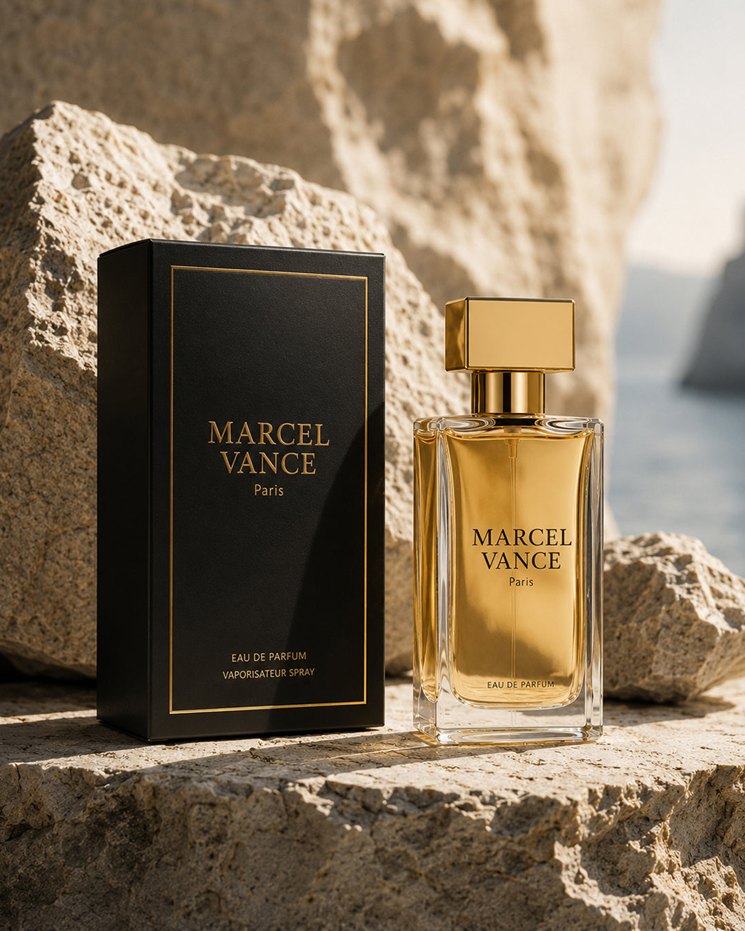 Marcel Vance® Paris Erkek EDP Parfüm | Gözlük ve Saat Hediyeli