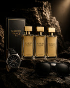 Marcel Vance® Paris Erkek EDP Parfüm | Gözlük ve Saat Hediyeli