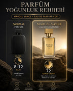 Marcel Vance® Paris Erkek EDP Parfüm | Gözlük ve Saat Hediyeli