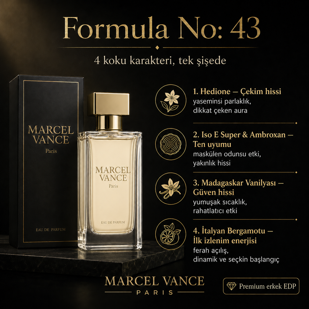 Marcel Vance Paris Erkek EDP Parfüm