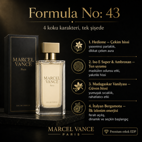 Marcel Vance Paris Erkek EDP Parfüm